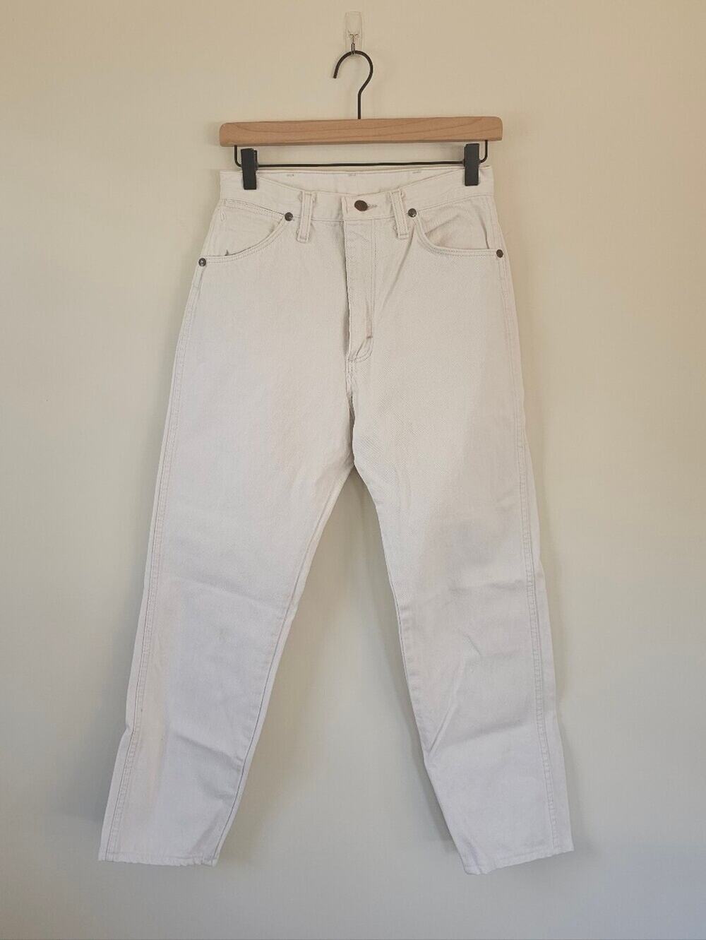 Wrangler White Slim Fit Jeans